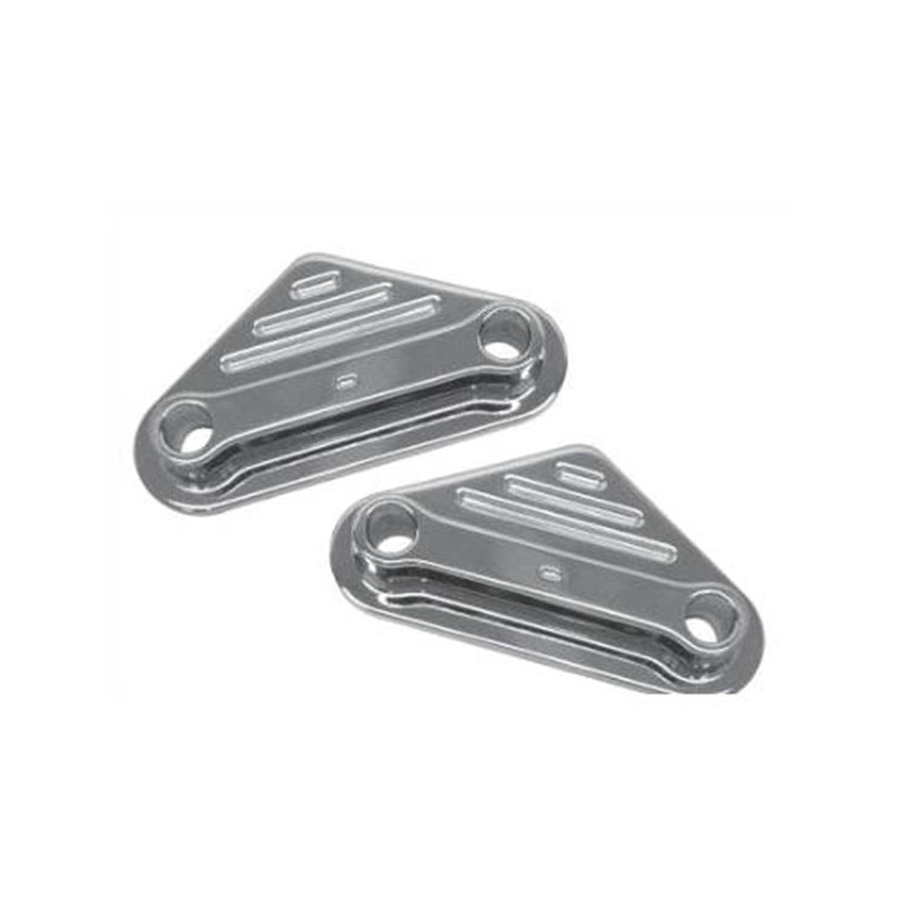 ZODIAC FENDER SPACERS BILLET 1-1/8 IN BALL MILLED [ONC01] 
