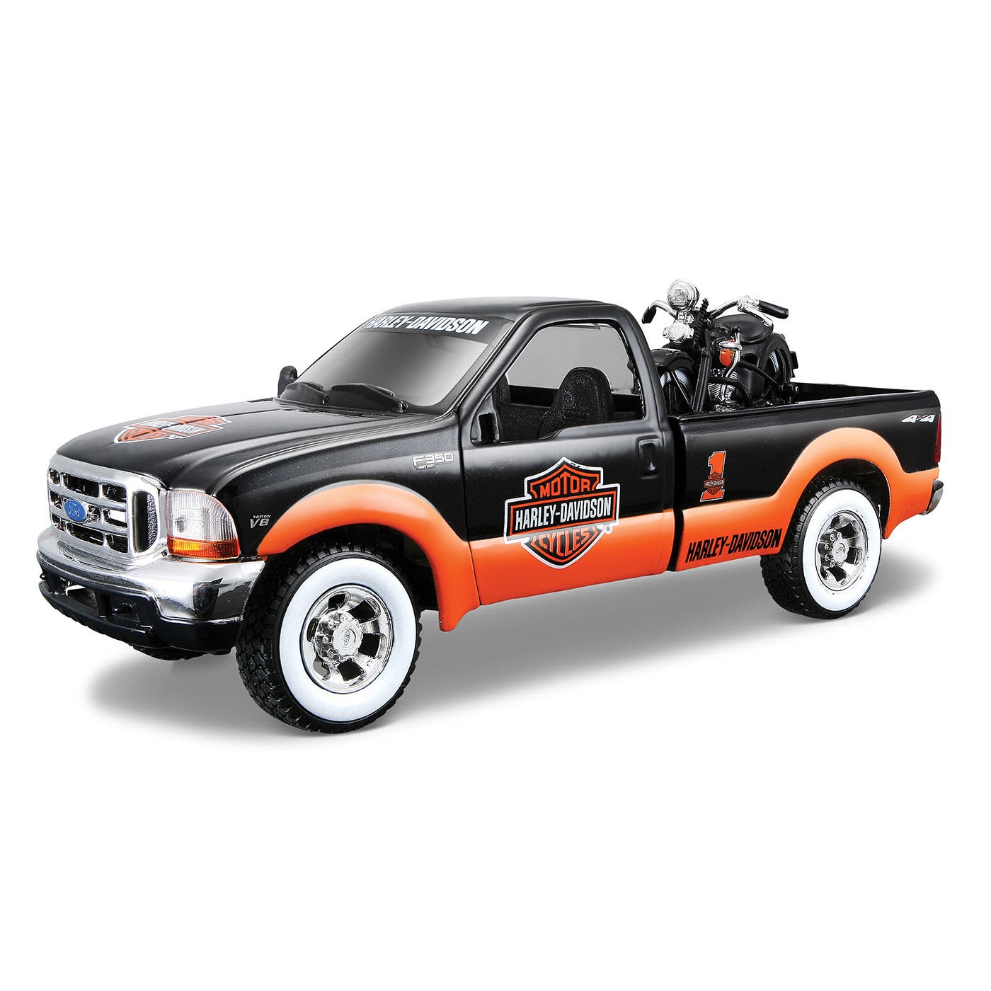 ZIMBLER MODELS 1999 F350 & EL KNUCKLE HEAD SCALE MODEL