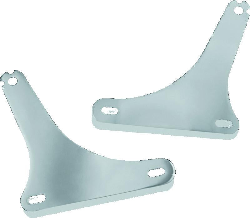 Kuryakyn Fixed Mounts For Multi-Purpose Backrest 06-17 Softail Chrome