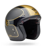 Bell Helmets - CUSTOM 500 CARBON Roland Sands Designs Player - Gloss Black/Gold