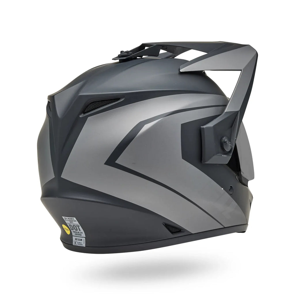 Bell Helmets – MX-9 Adventure MIPS Helmet – Matte Black/Grey (Adventure Blackout)