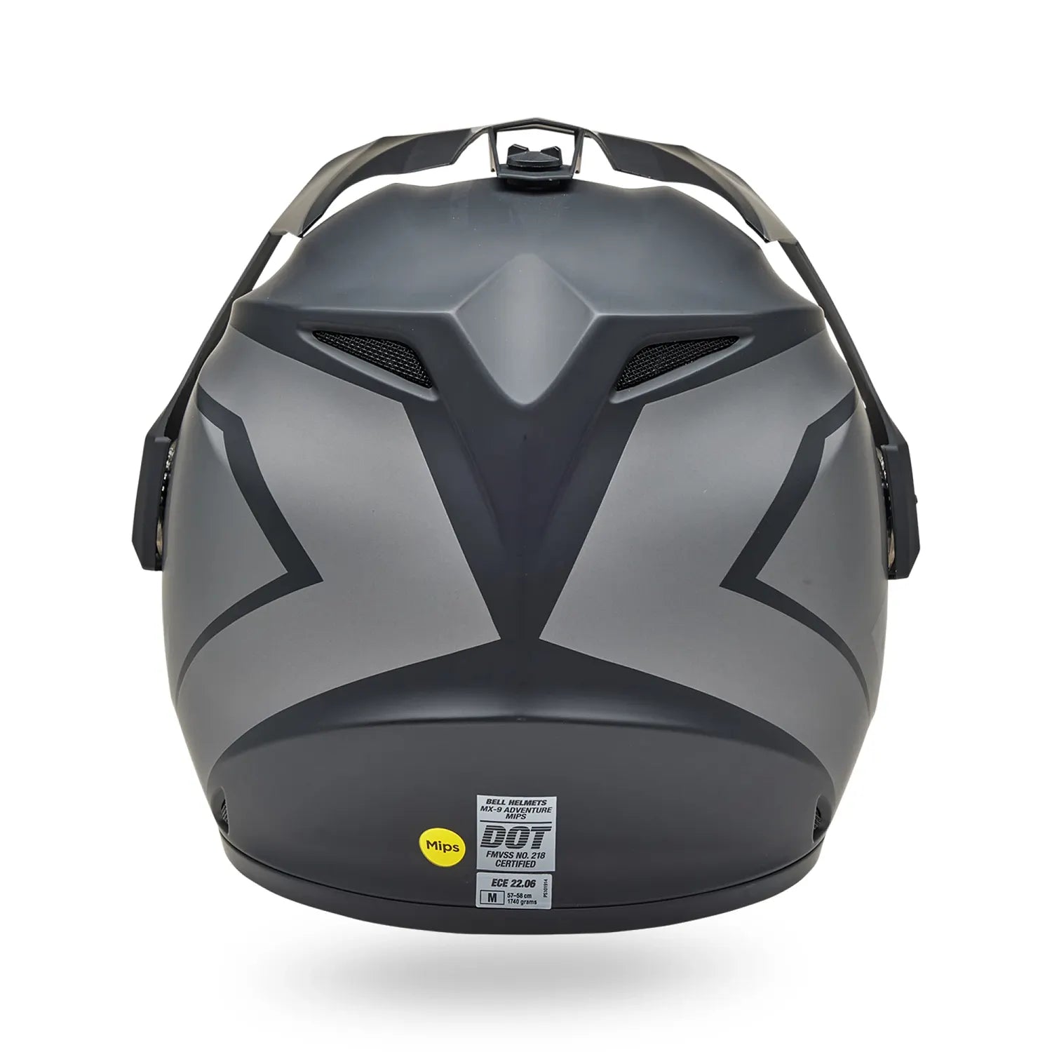 Bell Helmets – MX-9 Adventure MIPS Helmet – Matte Black/Grey (Adventure Blackout)