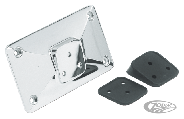 ZODIAC PYRAMID STYLE LICENCE PLATE BRACKET