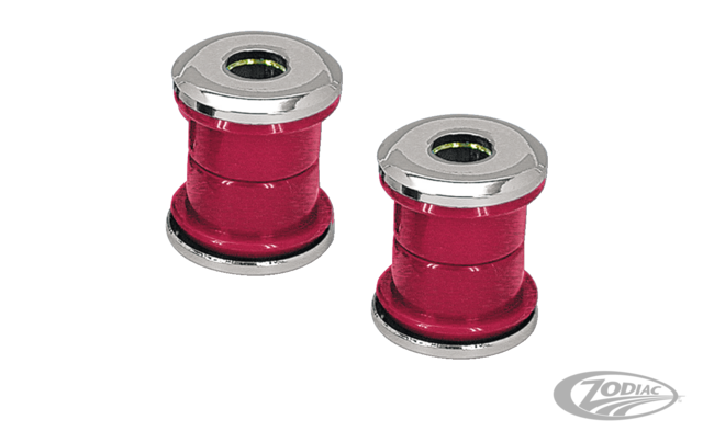 ZODIAC HEAVY DUTY RED POLYURETHANE HANDLEBAR DAMPER KIT