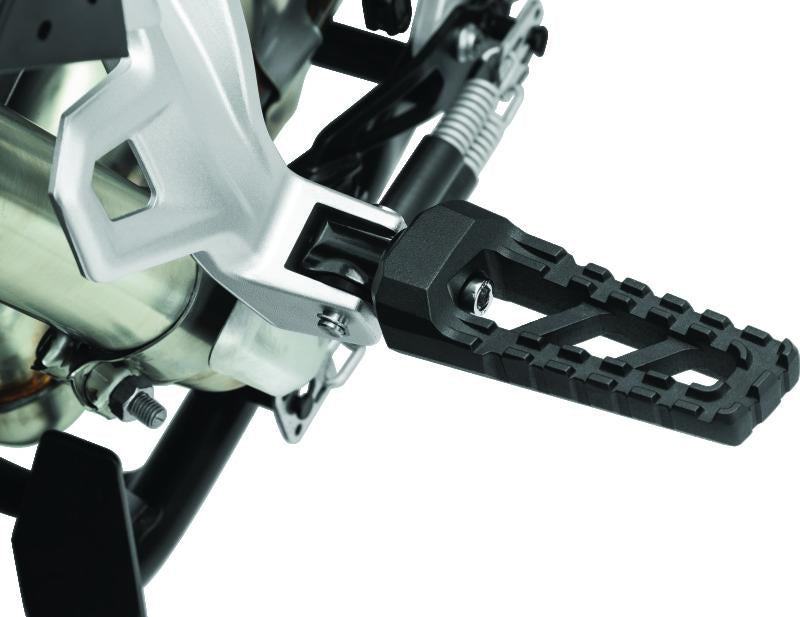 Kuryakyn Footpeg Adapter Rear Sat Blk BMW