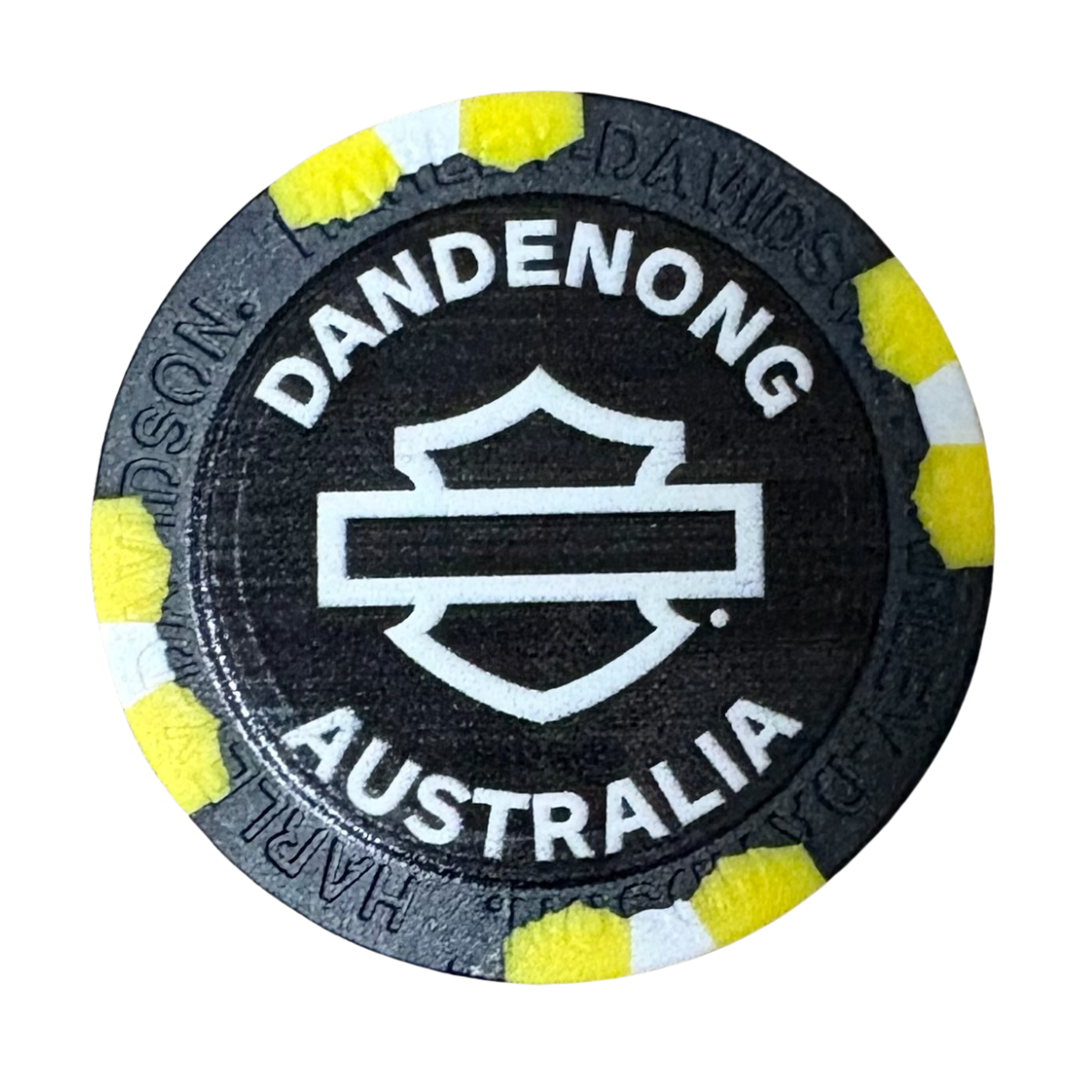 Joe Rascal x Harley-Davidson Collectable Dealer Poker Chip