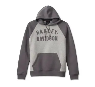 Harley-Davidson Men's Hoodie - Grey Heather Colourblock