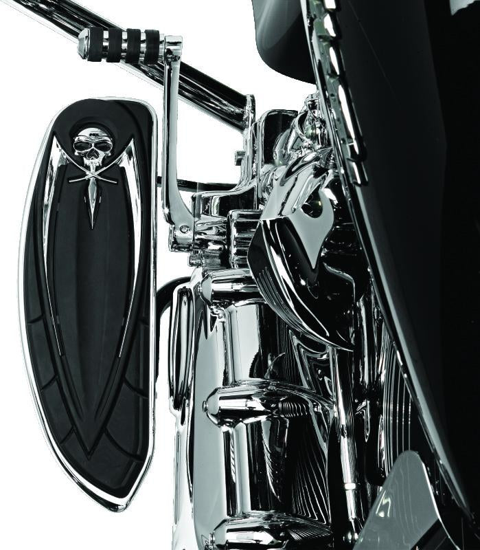 Kuryakyn Floorboard Relocator Brackets 97-16 Touring Chrome