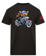 Harley-Davidson Eagle Knievel Tee – Black | Exclusive Joe Rascal Back Print