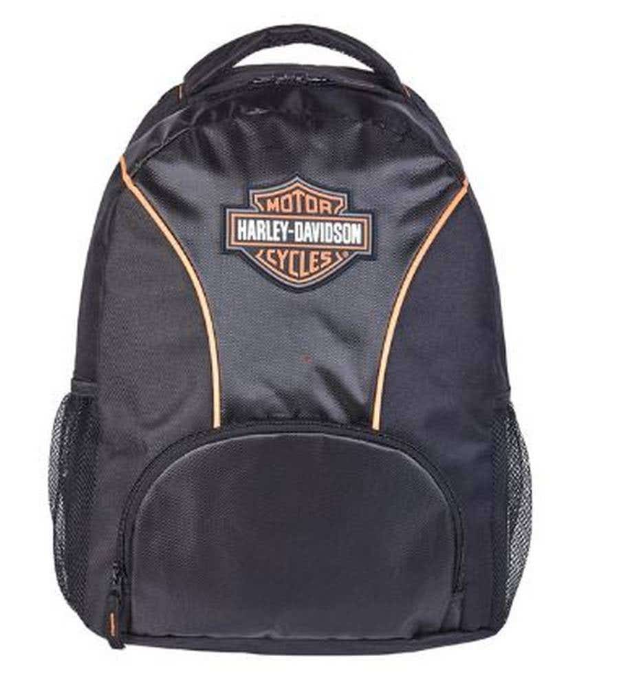 HARLEY-DAVIDSON B&s Logo Polyester Backpack