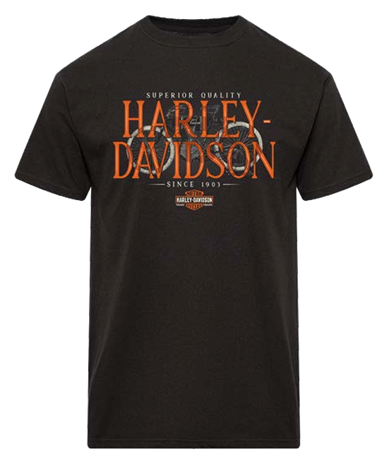 Harley-Davidson Genesis Tee – Black | Exclusive Joe Rascal Back Print