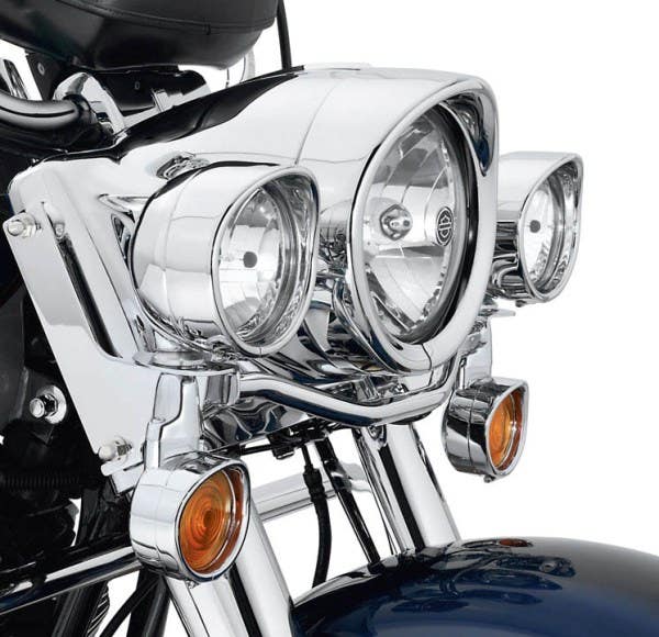 HARLEY-DAVIDSON VISOR STYLE HEADLAMP TRIM RING