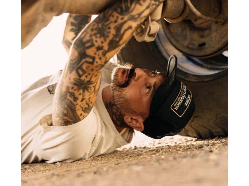 HARLEY-DAVIDSON MENS DICKIES X H-D HEAVYWEIGHT V-TWIN ENGINE TEE