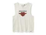HARLEY-DAVIDSON WOMENS DICKIES X H-D RACERBACK CROPPED EAGLE TANK