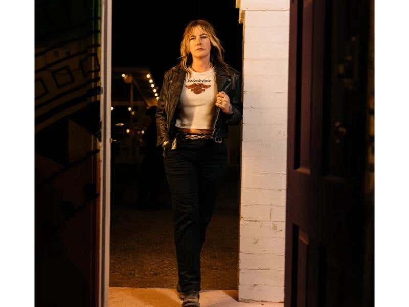 HARLEY-DAVIDSON WOMENS DICKIES X H-D RACERBACK CROPPED EAGLE TANK