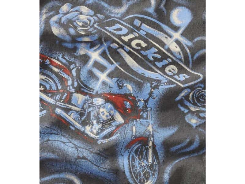 HARLEY-DAVIDSON WOMENS DICKIES X H-D VINTAGE SOFTAIL BOXY CROP TEE