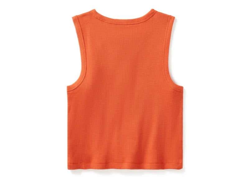 HARLEY-DAVIDSON WOMENS DICKIES X H-D RACERBACK CROPPED EAGLE TANK