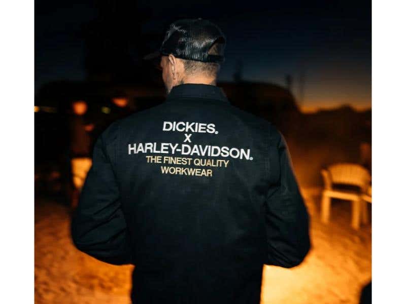 HARLEY-DAVIDSON MENS DICKIES X H-D QUILTED LINED EISENHOWER JACKET