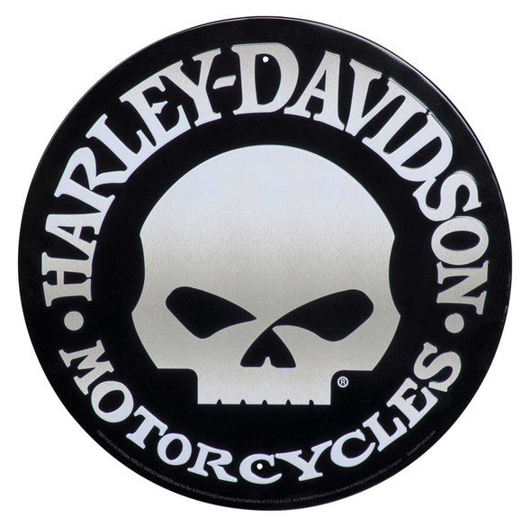 Harley-Davidson H-D™ Skull Tin Sign