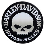 Harley-Davidson H-D™ Skull Tin Sign