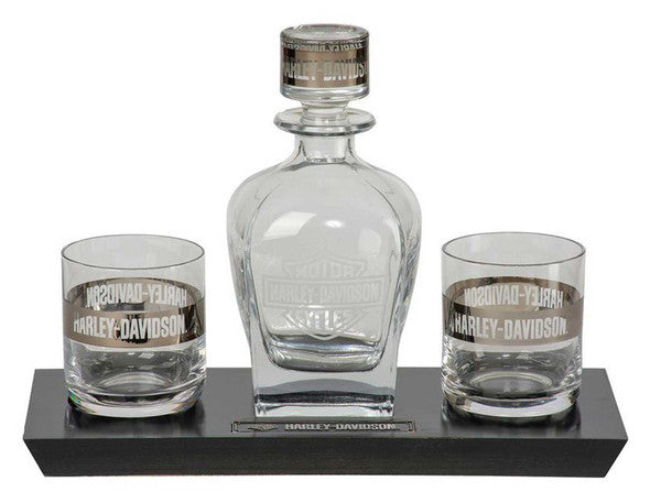 Harley-Davidson Decanter Set