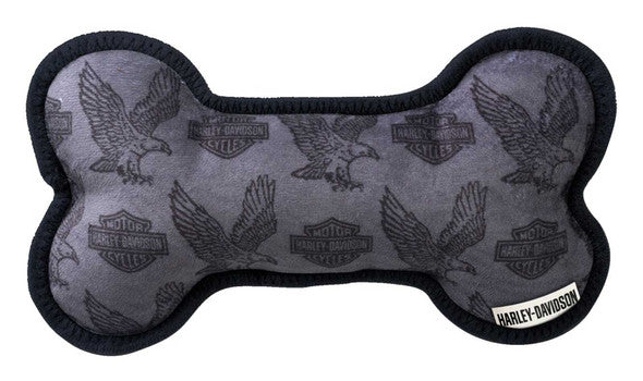 Harley-Davidson Repeat Bar & Shield Eagle Plush Bone Toy