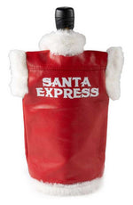 Harley-Davidson – Biker Santa Fur Trim Vest Insulated Wine Bottle Cooler