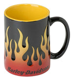 Harley-Davidson Sculpted Flames Mug