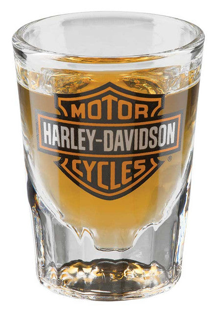 Harley-Davidson Bar & Shieldshot Glass