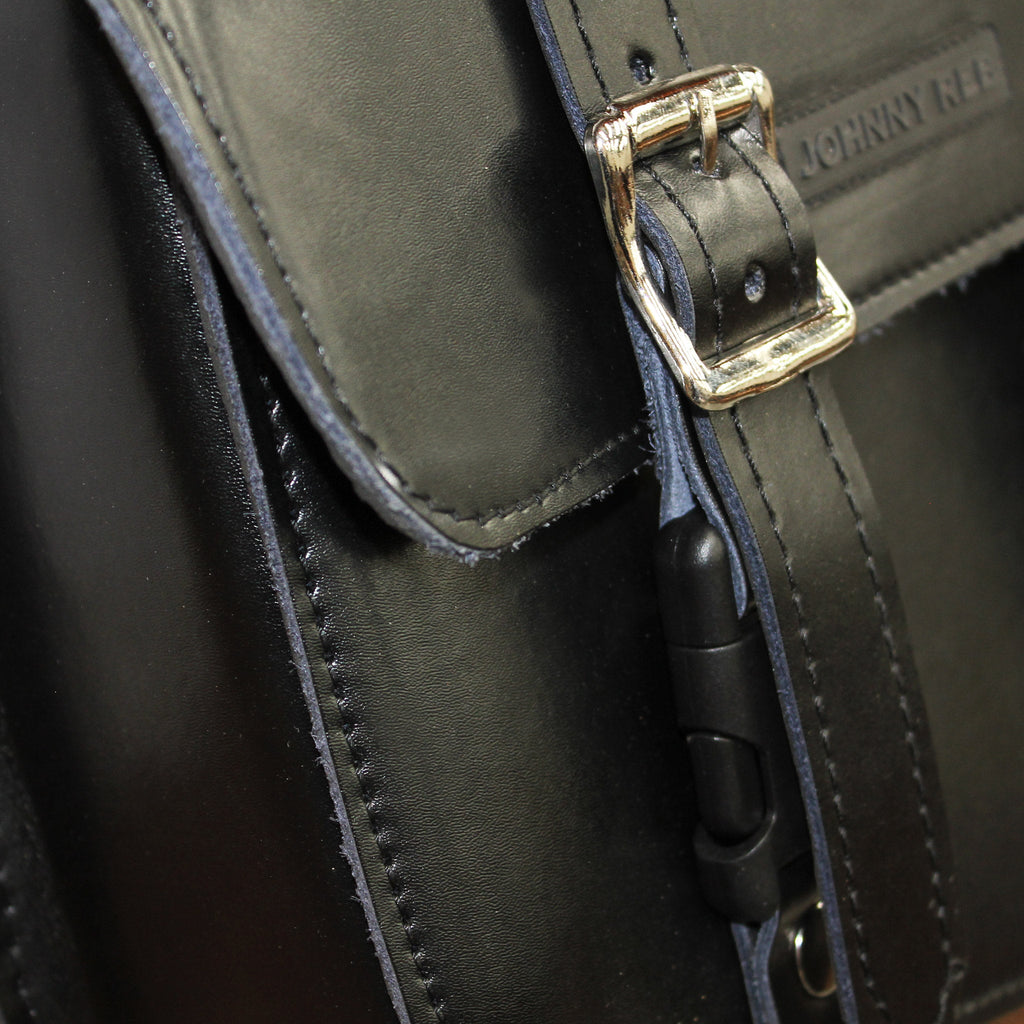Johnny Reb Waratah Solo Bag (B) - Black Leather - product image 5