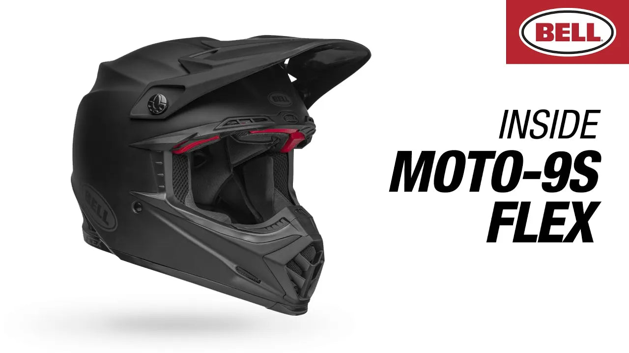 BELL MOTO-9S FLEX SOLID MATT BLK (2XL)  [ONC01]