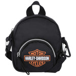 Harley-Davidson Bar & Shield Convertible Mini Backpack – Black