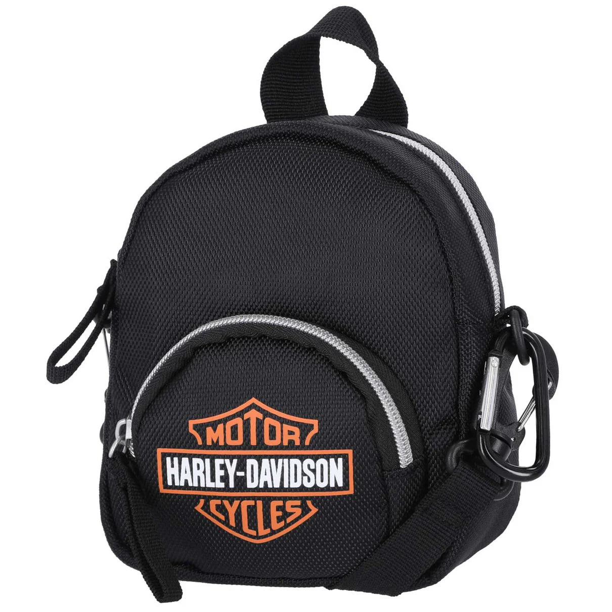 Harley-Davidson Bar & Shield Convertible Mini Backpack – Black