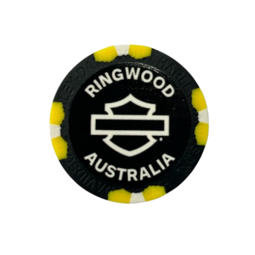 Joe Rascal x Harley-Davidson Collectable Dealer Poker Chip