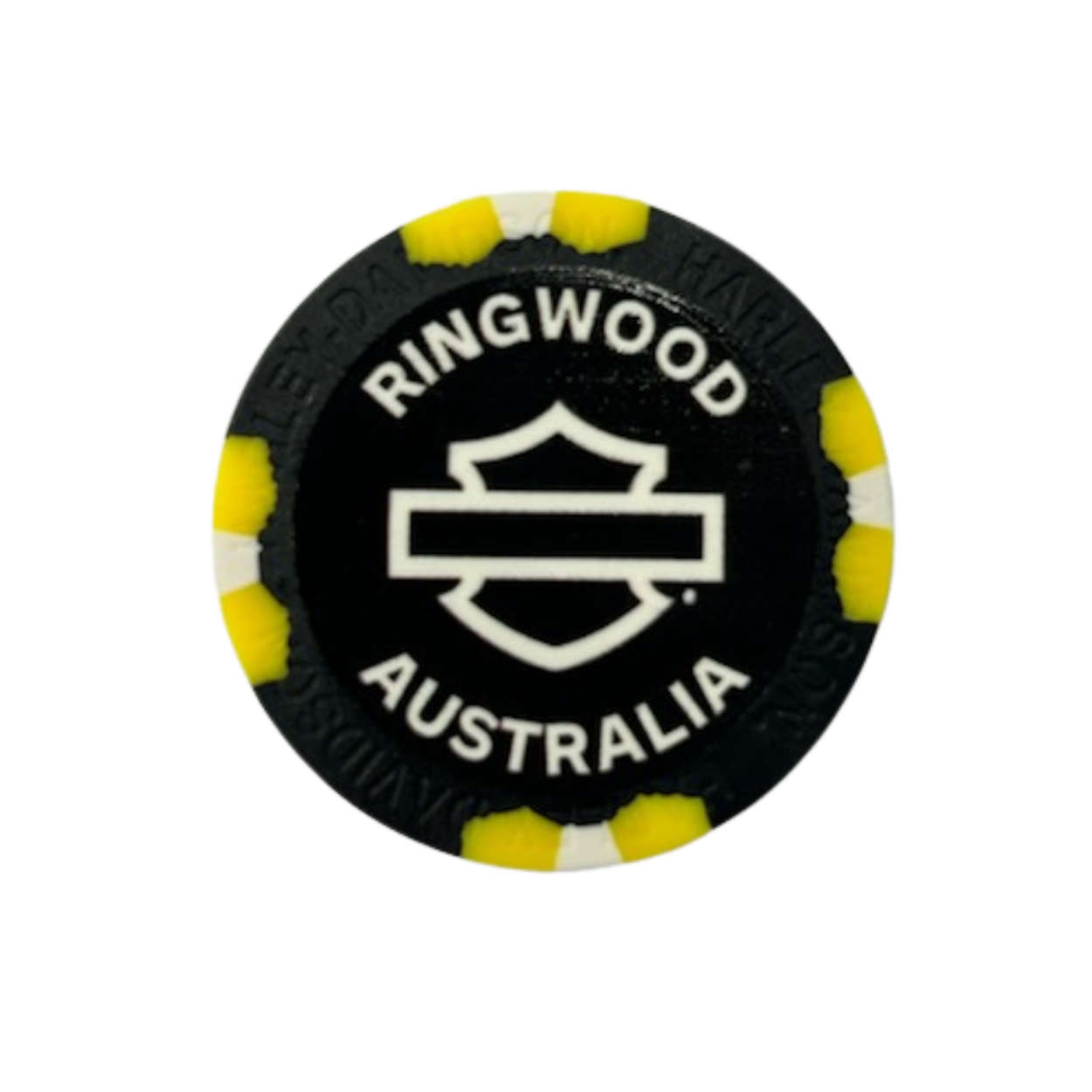 Joe Rascal x Harley-Davidson Collectable Dealer Poker Chip