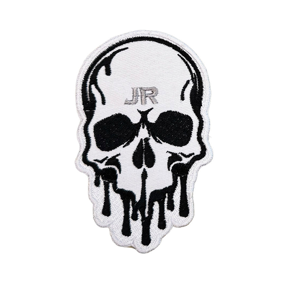 Johnny Reb Skull Patch - Black/White - product image 1